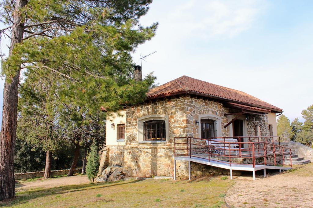 Casa Rural El Pinar Villa Navas de Riofrio Exteriör bild