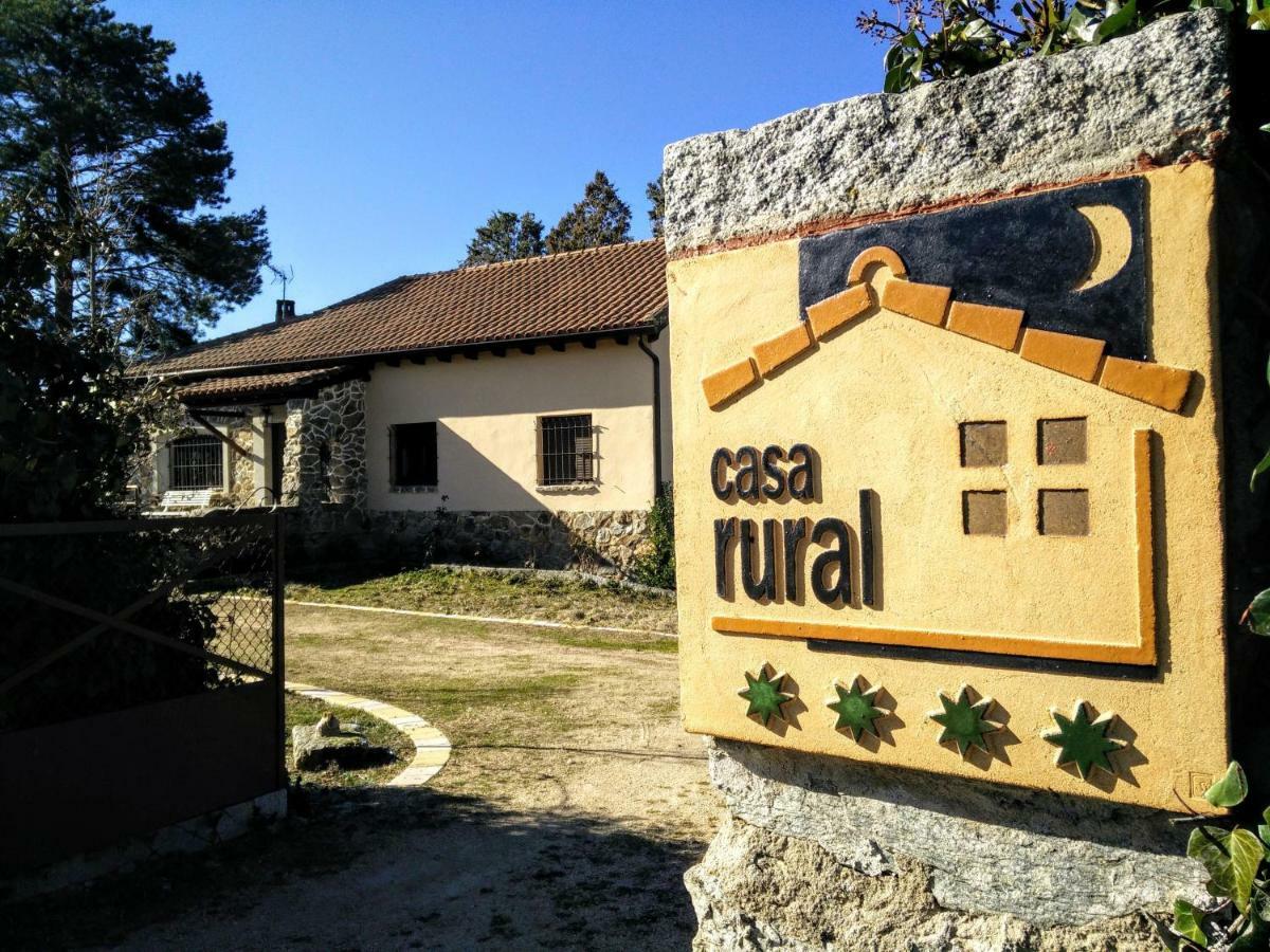 Casa Rural El Pinar Villa Navas de Riofrio Exteriör bild